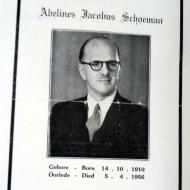 SCHOEMAN-Abelines-Jacobus-1910-1956-M_1
