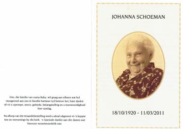 SCHOEMAN-Johanna-1920-2011-F