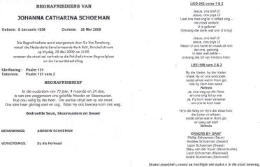 SCHOEMAN-Johanna-Catharina-1936-2009-F