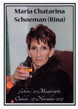 SCHOEMAN-Maria-Chatarina-Nn-Rina-1943-2017-F