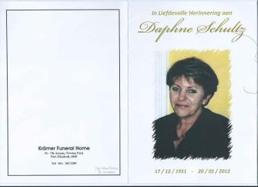 SCHULTZ-Daphne-1951-2012-F