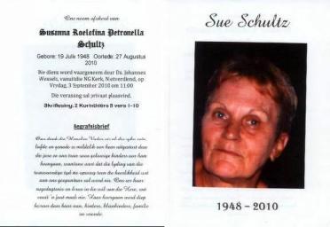 SCHULTZ-Susanna-Roelofina-Petronella-Nn-Sue-1948-2010-F