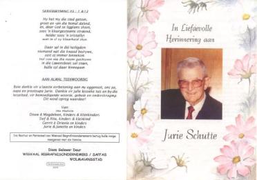 SCHUTTE-Johannes-Jurie-Stephanus-Nn-Jurie-1918-2004-M