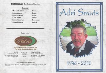 SMUTS-Adriaan-1948-2010-M