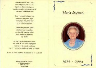 SNYMAN-Maria-1924-2004-F