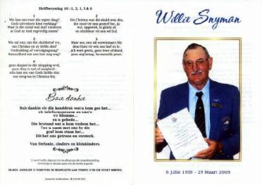 SNYMAN-Willem-Hendrik-Steyn-Nn-Willie-1939-2009-M