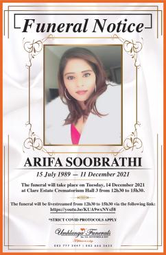 SOOBRATHI-Arifa-1989-2021-F