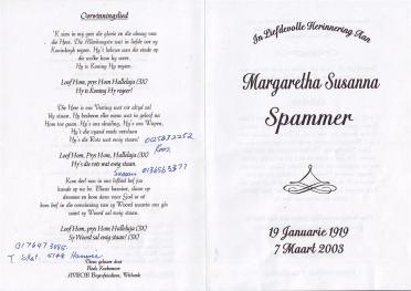 SPAMMER-Margaretha-Susanna-Nn-Grietha-née-Roux-1919-2003-F