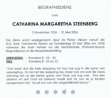 STEENBERG-Catharina-Margaretha-Nn-Katie-1926-2006-F_99