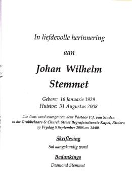 STEMMET-Johan-Wilhelm-1929-2008-M