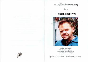 STEYN-Harold-1966-2006-M