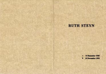 STEYN-Ruth-1930-1992-F