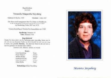 STEYNBERG-Petranella-Margaretha-Nn-Marieta-1949-2007-F