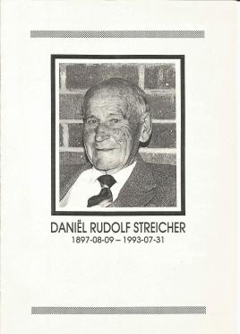 STREICHER-Daniel-Rudolf-1897-1993-M