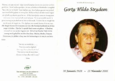 STRYDOM-Gerty-Hilda-1928-2006-F