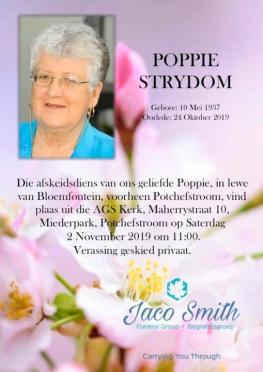 STRYDOM-Poppie-1937-2019-F