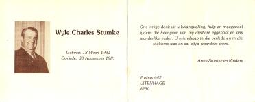 STUMKE-Charles-1931-1981-M