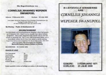 SWANEPOEL-Cornelius-Johannes-Wepener-1971-2009-M