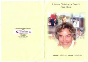 SWARDT-DE-Johanna-Christina-Nn-TantStien-nee-Mare-1930-2008-F_1