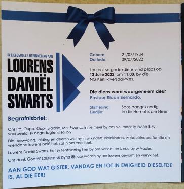 SWARTS-Lourens-Daniël-Nn-Lourens-1934-2022-M_2