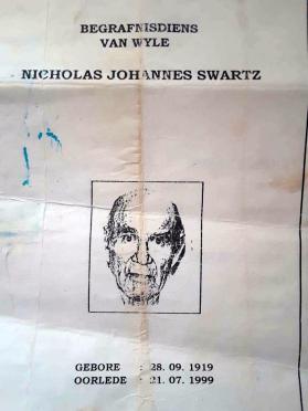 SWARTZ-Nicholas-Johannes-1919-1999-M