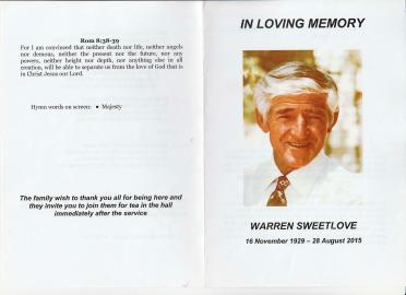 SWEETLOVE-Warren-1929-2015-M