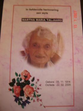 TALJAARD-Martha-Maria-1914-2005-F