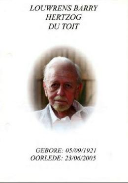 TOIT-DU-Louwrens-Barry-Hertzog-1921-2005-M