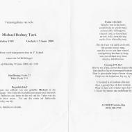 TUCK, Michael Rodney 1949-2000