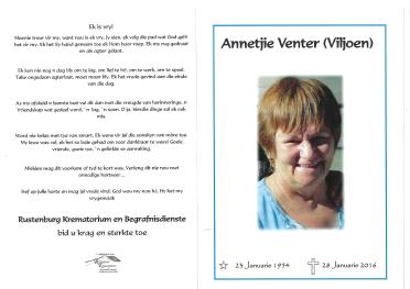 VENTER-Annatjie-nee-Viljoen-1954-2016-F