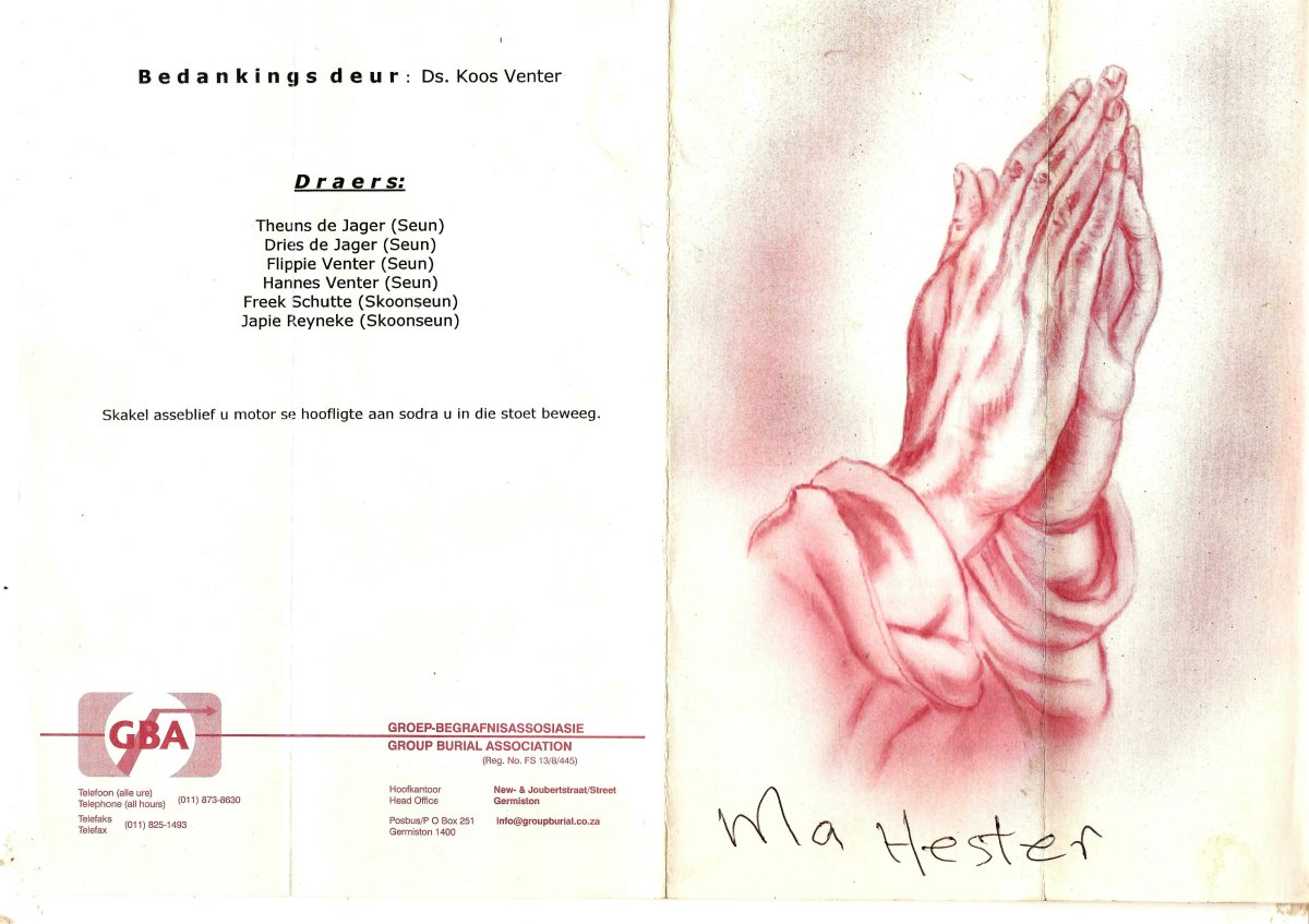 VENTER-Hester-Cornelia-Maria-Nn-Hester-1914-1999-F-01