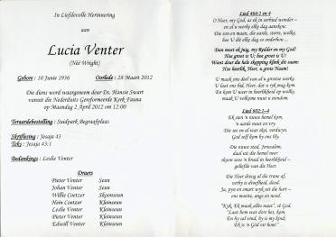 VENTER-Lucia-neé-Wright-1936-2012-F