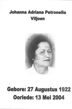 VILJOEN-Johanna-Adriana-Petronella-1922-2004-F