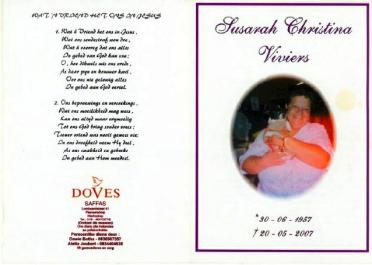 VIVIERS-Susarah-Christina-nee-Henning-1957-2007-GGSA.NoordWesVersameling-F