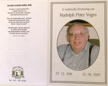 VOGES-Rudolph-Peter-1941-2007-M