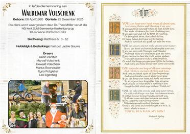 VOLSCHENK-Waldemar-Nn-Waldie-1960-2025-M-2