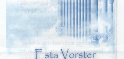 VORSTER-Esta-1953-2012