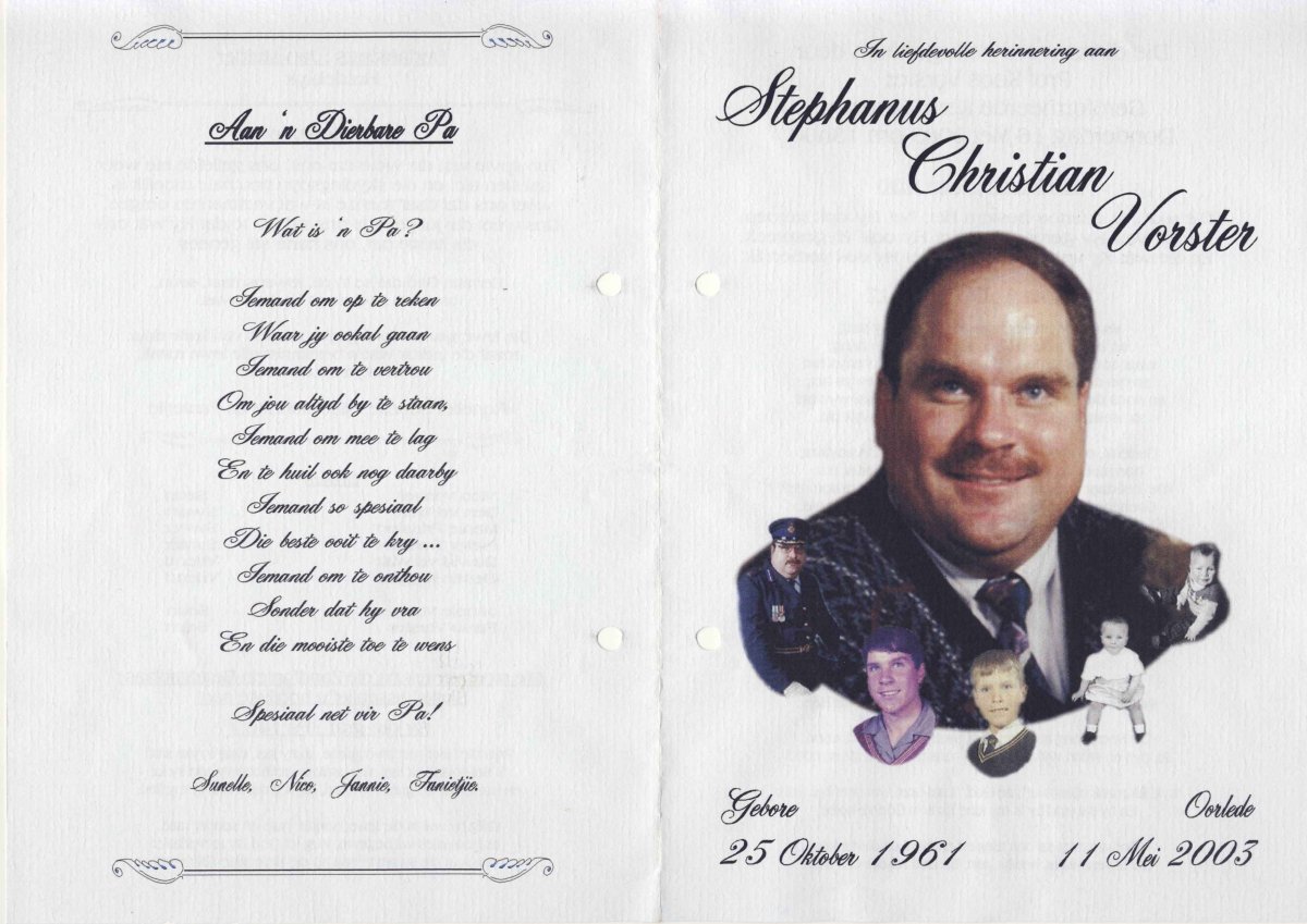 VORSTER-Stephanus-Christian-1961-2003-M_01