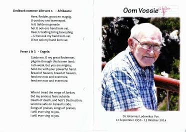 VOS-Johannes-Lodewikus-Nn-Vossie-1937-2014-Ds-M