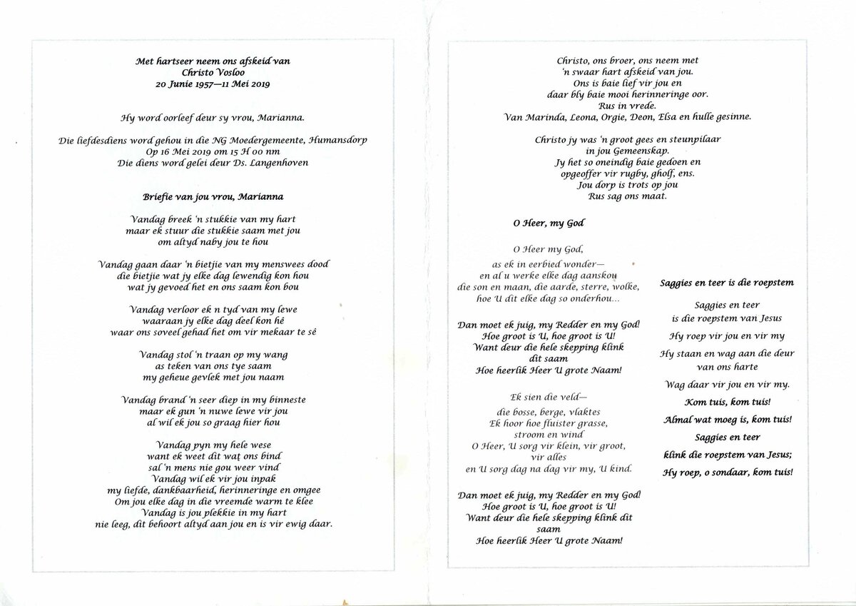 VOSLOO-Christo-1957-2019-M-02