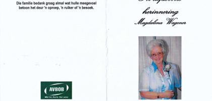 WAGENER-Magdalena-Gezina-1926-2014-F