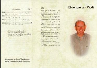 WALT-VAN-DER-Eben-1928-2006-M