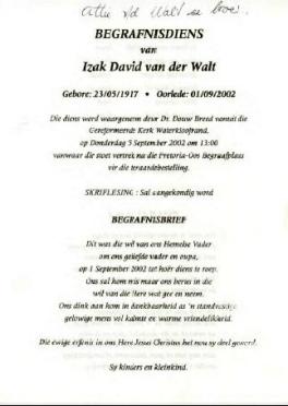 WALT-VAN-DER-Izak-David-1917-2002-M