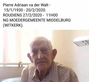 WALT-VAN-DER-Pierre-Adriaan-1930-2020-M