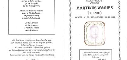 WARIES-Martinus-1957-2008
