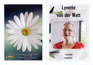 WATT-VAN-DER-Lynette-Nn-Nennie-1949-2021-F