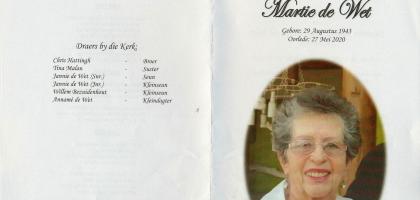 WET-DE-Martha-Maria-Magdalena-Nn-Martie-nee-Hattingh-1943-2020-F