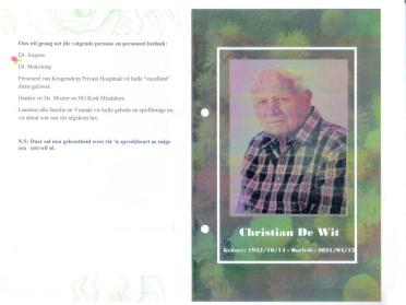 WIT-DE-Christiaan-Nn-Chris-1932-2021-M