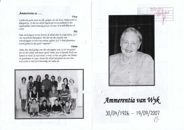 WYK-VAN-Ammerentia-1926-2007-F