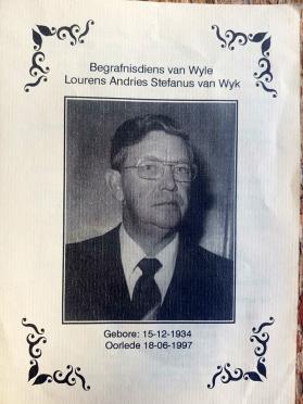 WYK-VAN-Lourens-Andries-Stefanus-1934-1997-Ds-M